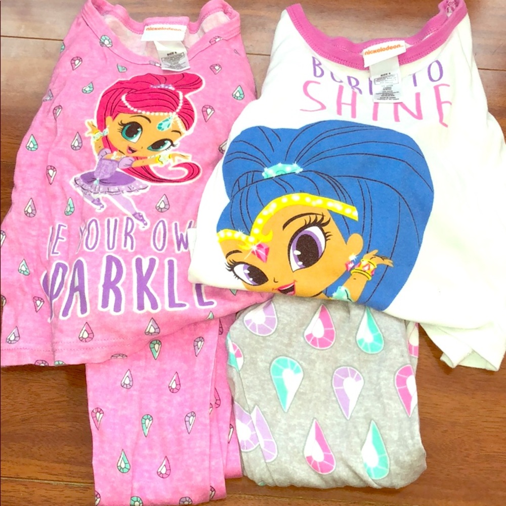 Shimmer and shine pajamas